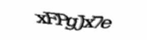 Security check image, please type the characters shown