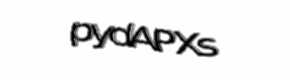 Security check image, please type the characters shown