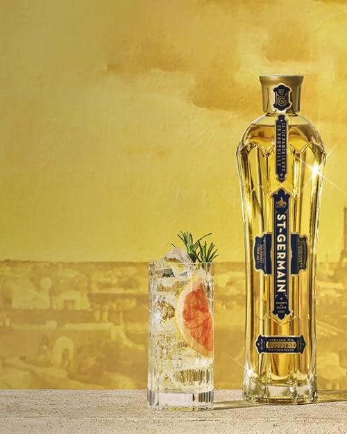 The StGermain Gin & Tonic Cocktail Recipe Gin Elderflower Cocktail