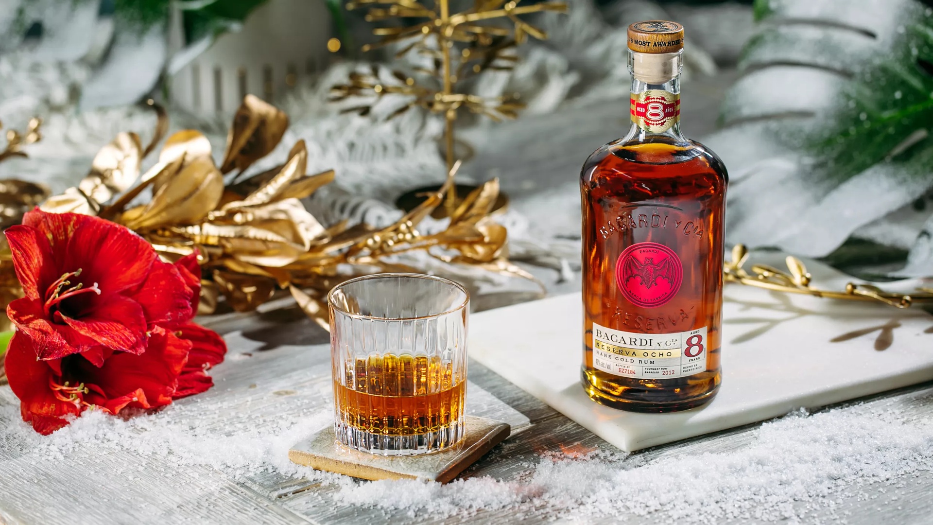 BACARDÍ Reserva Ocho Neat Sipping Rum Drink BACARDÍ US